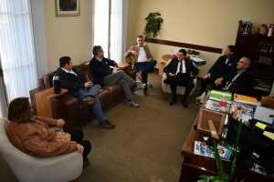 Visita Oficial al Geoparque Mundial UNESCO Grutas del Palacio, del Director de la Oficina UNESCO Montevideo, para Argentina, Paraguay y Uruguay Sr. Ernesto Fern&aacute;ndez Polcuch, y el Embajador Ricardo Gonz&aacute;lez Arenas Jefe de la Delegaci&oacute;n Permanente de